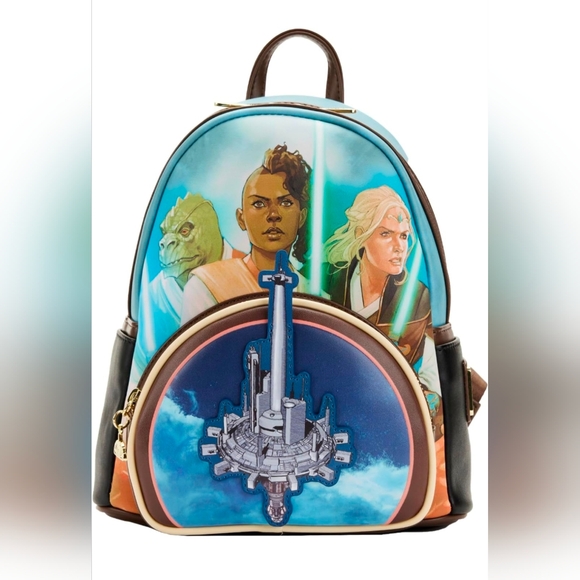 Loungefly Star Wars The High Republic Comic Cover Mini Backpack NWT